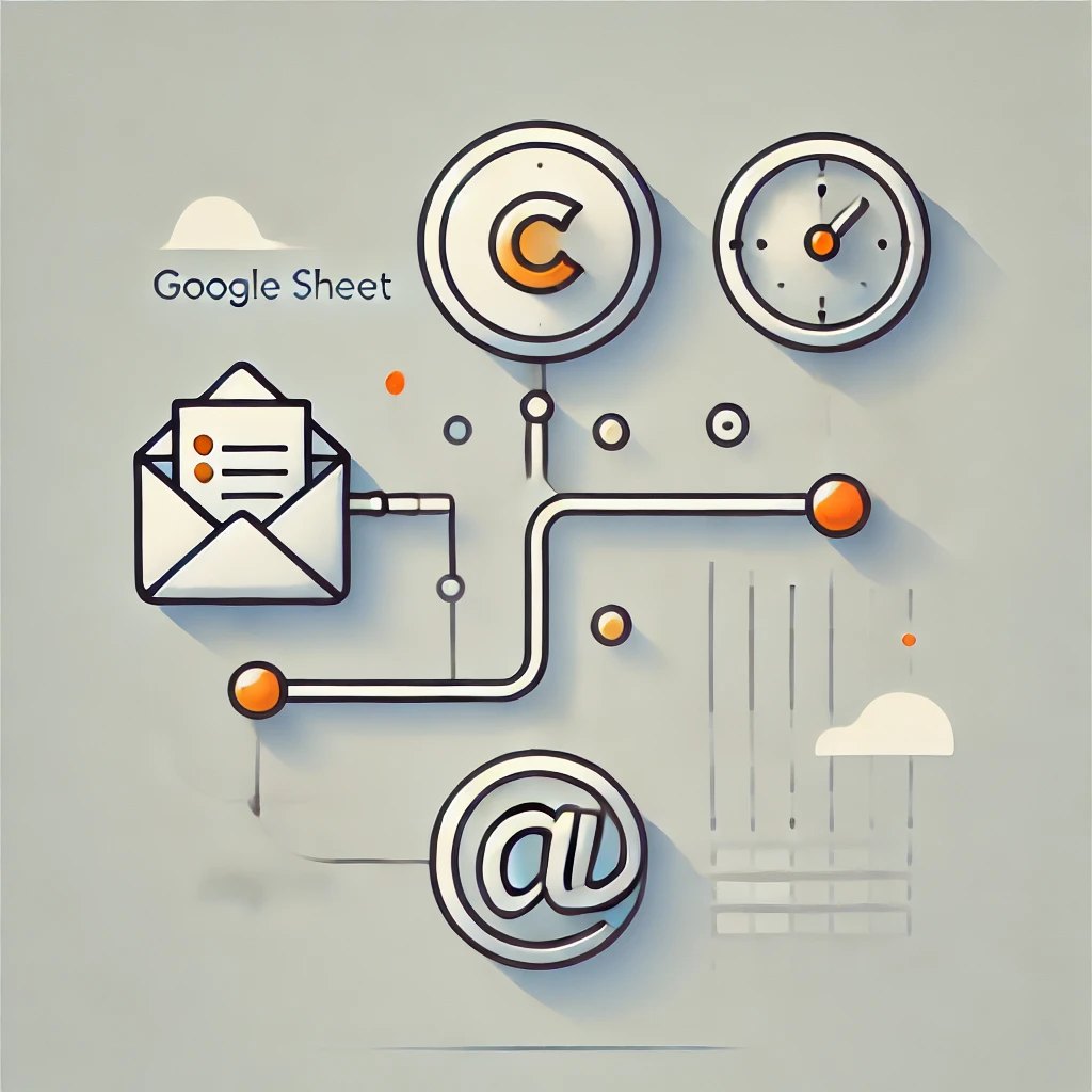Automated Email Workflow — Google Sheets and Zoho Mail integration via Zapier